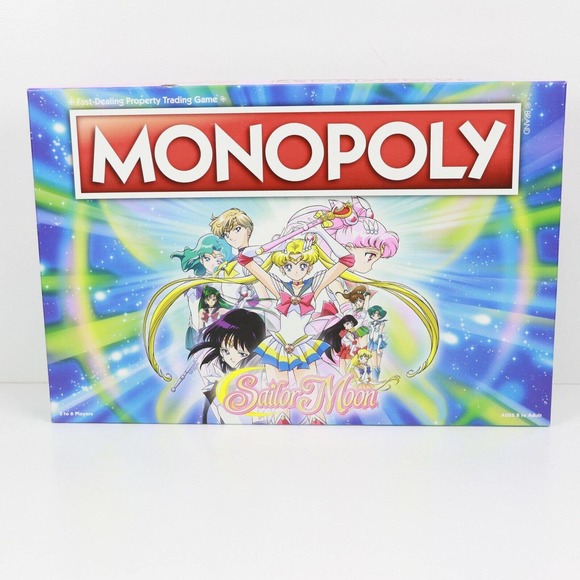 Monopoly Sailor Moon Edition Parts Sealed - Picture 1 of 11